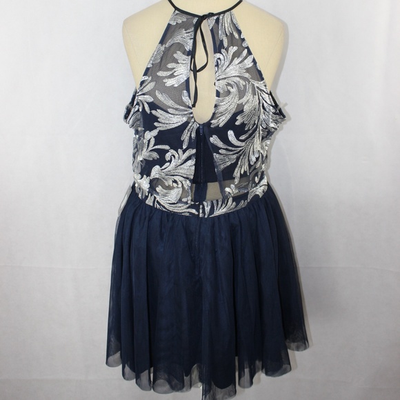 Teeze Me Juniors Popover Fit Flare Dress 13 - Picture 7 of 7